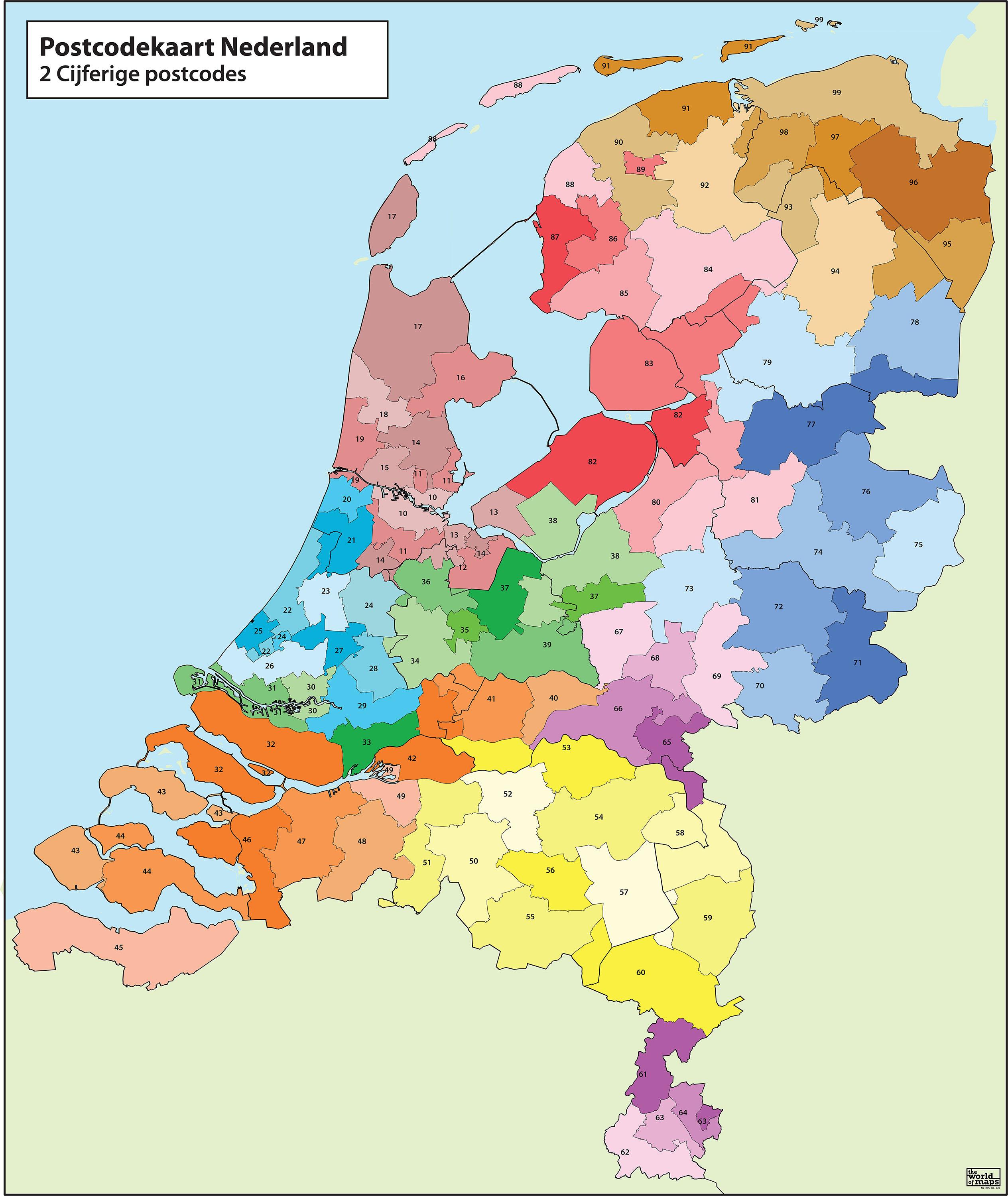 Rotterdam netherlands zip code